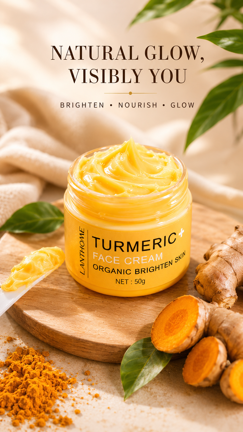 Turmeric face cream(Pack of 2)