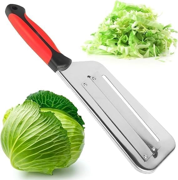 2-Blade Vegetable Cutter & Slicer Multi-Functional Slicing Knife with Peeler
